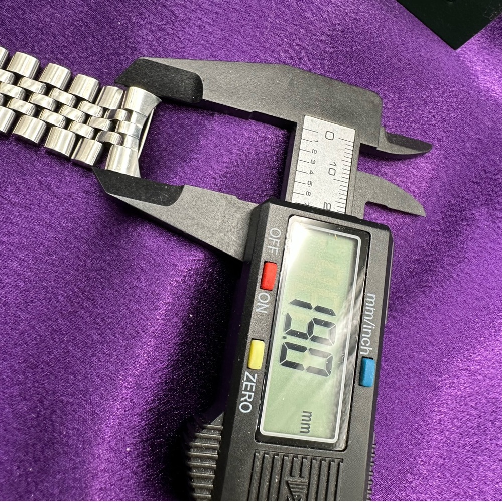 Rolex Vintage Stainless Steel Jubilee Bracelet 19mm - Picture 11 of 11